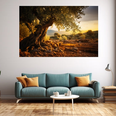 Olive Tree Canvas Painting